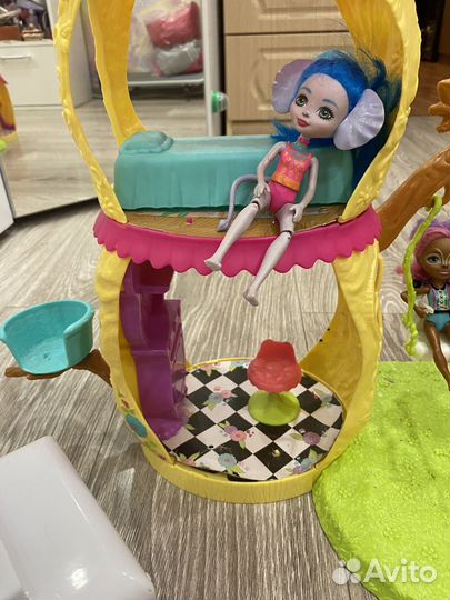 Домик энчантималс,русалочка,автобус