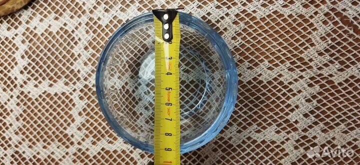 Шкатулка купоросное стекло СССР