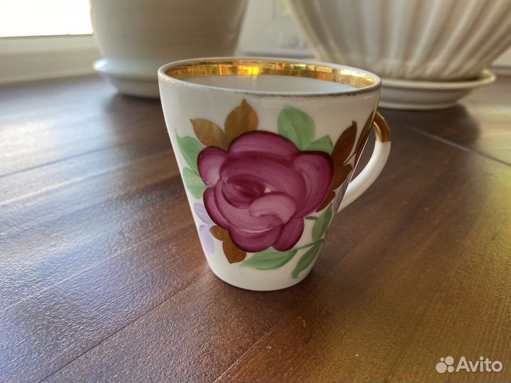 Кофейная пара фарфор