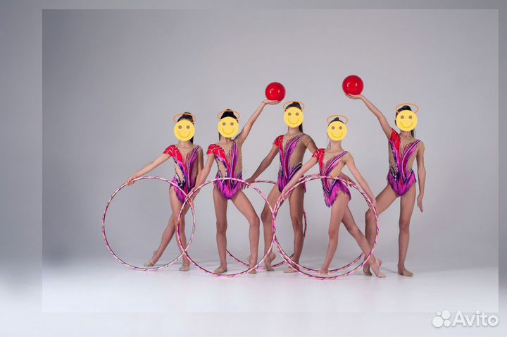 Групповые купальники. Обруч в подарок