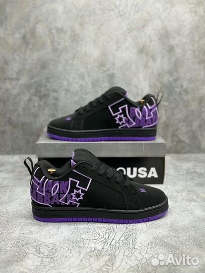 DC Shoes Court Graffik Black x Black Sabbath