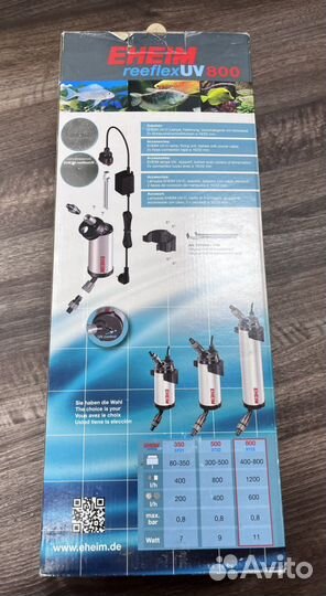 Стерилизатор eheim ReeflexUV 800