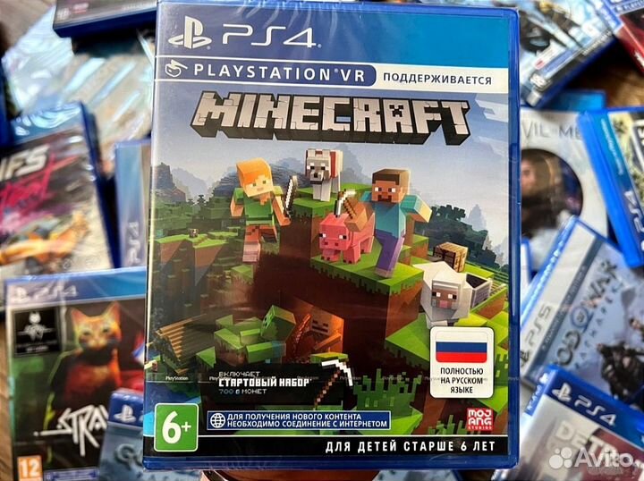 Minecraft Диск PS4