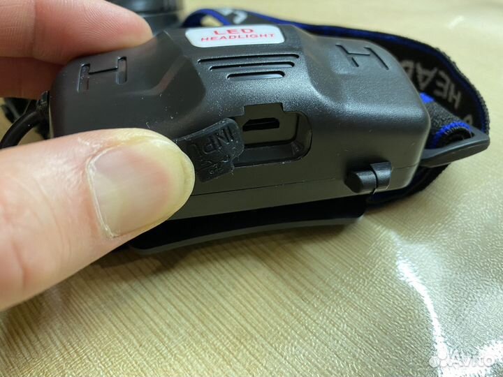 Фонарик налобный светодиод T6 новый