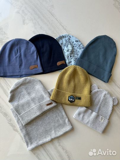 Шапочки детские 44-48 (цена за всё)
