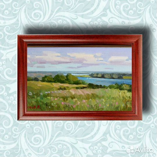 Пейзаж картина маслом