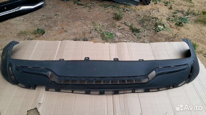 Юбка бампера задняя Mercedes M-Class W166