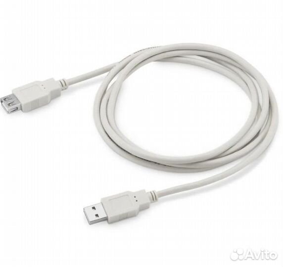 Кабель-удлинитель USB2.0, USB A(m) - USB A(f)