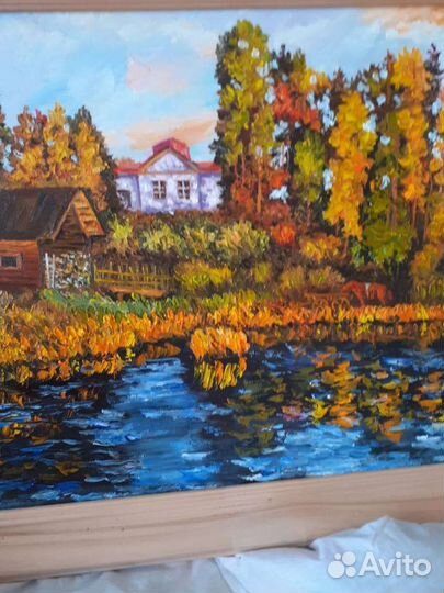 Картина холст масло 