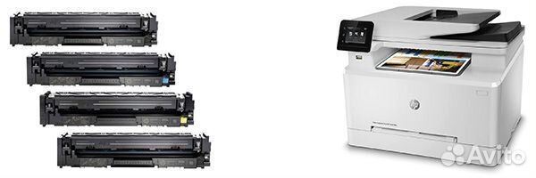 Мфу лазерное HP M281fdn, цветная печать