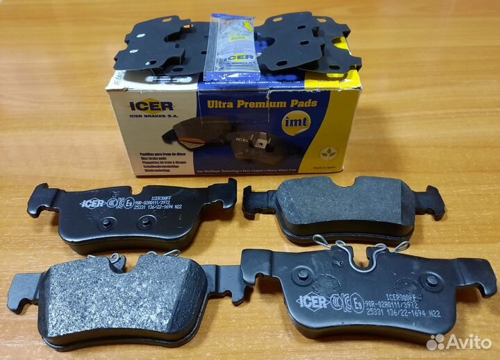 Колодки BMW X1-F48/ X2-F39, Mini F54/ F60 standard