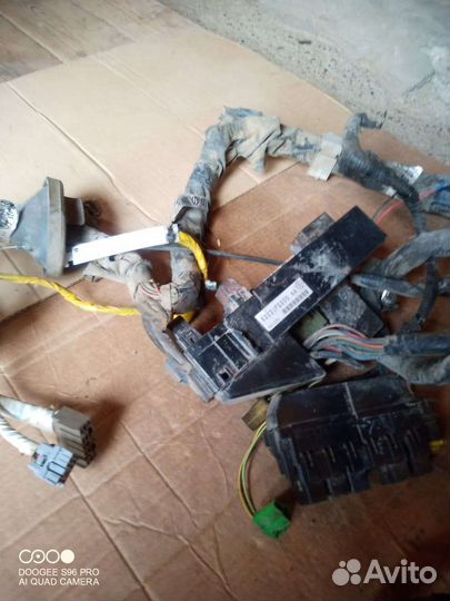 Комплект проводки двс и салона + мозг WRX GDA