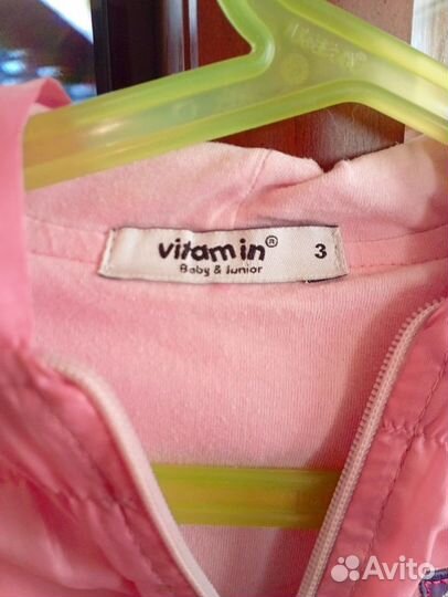 Ветровка для девочки