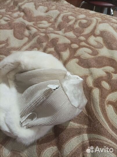 Берет женский норковый