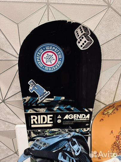 Сноуборд с креплениями Ride