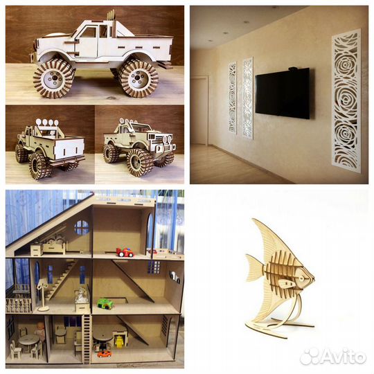 Мега-архив 3D / 2D для станков чпу / сnc