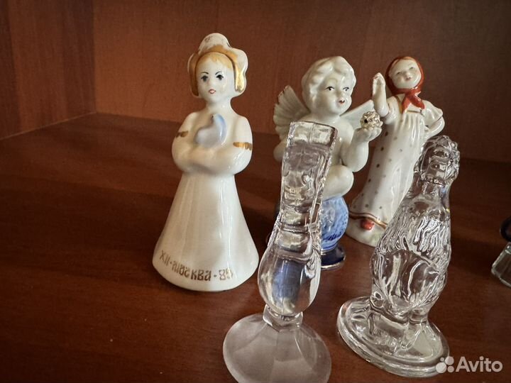 Хрустальные фигурки и статуэтки