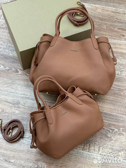 Сумка pinko натуральная кожа