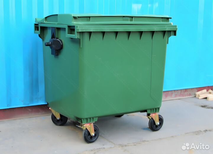 Пластиковый евроконтейнер 1100л Арт-794