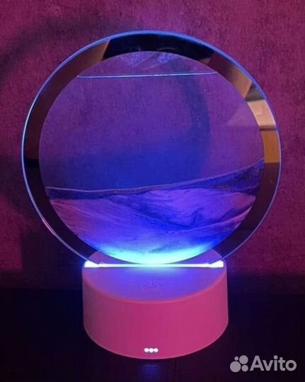 Светильник ночник лампа 3D картина Зыбучие пески