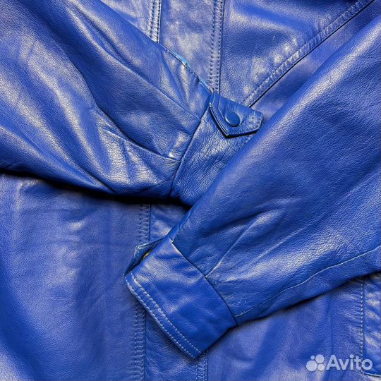 Винтажная кожаная куртка Escala - L