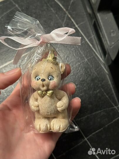 Сьедобное украшение для торта Мишка