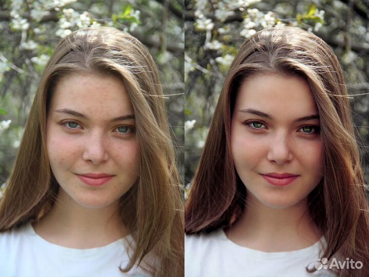 Ретушь фото, обработка, реставрация фотографий