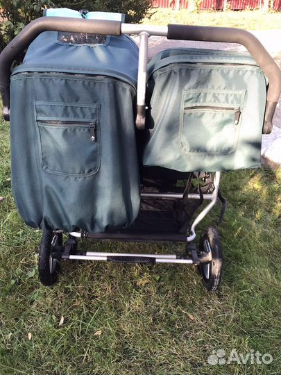 Коляска для двойни bumbleride indie twin