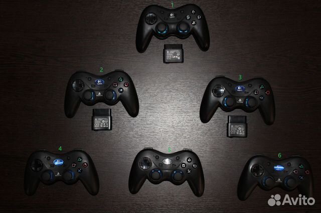 Джойстик logitech для PS2 (беспроводной)