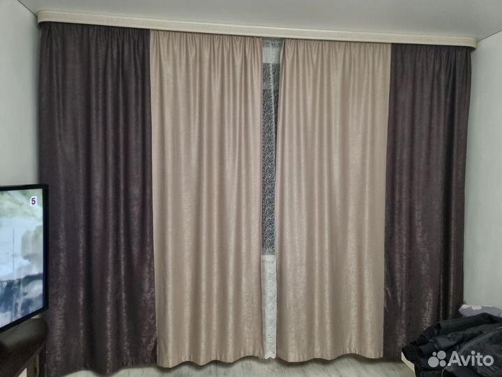 Шторы бу, в отличном состоянии