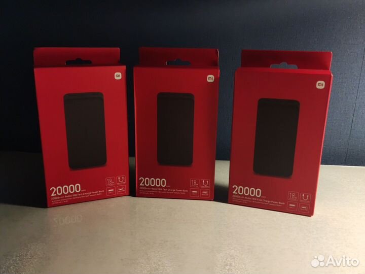 Powerbank redmi 20000 mAh 18w оригинал/запечатан