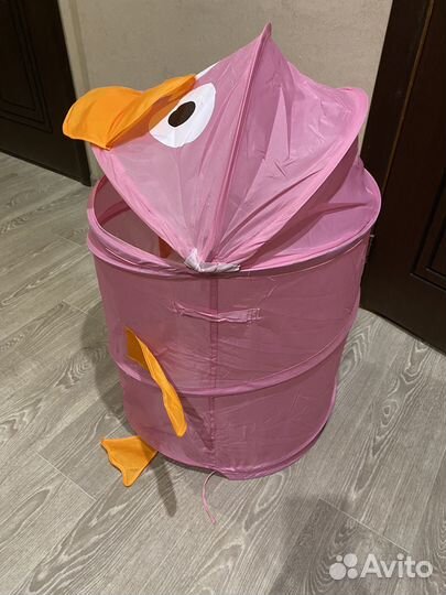 Корзина для хранения с крышкой