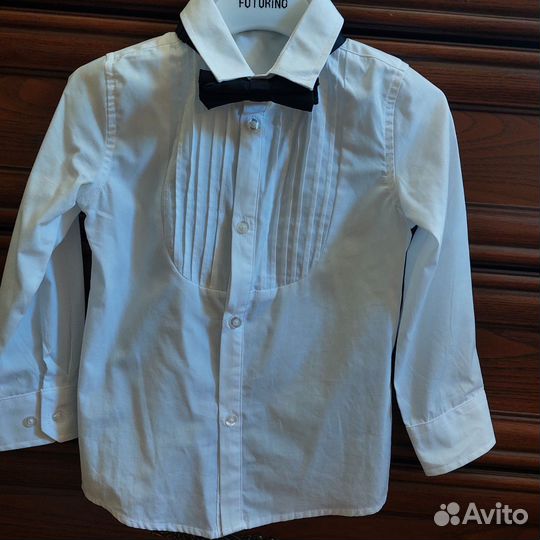 Рубашка белая для мальчика
