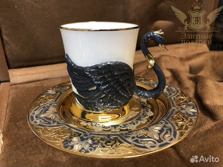 Коллекционный кофейный набор ручной работы