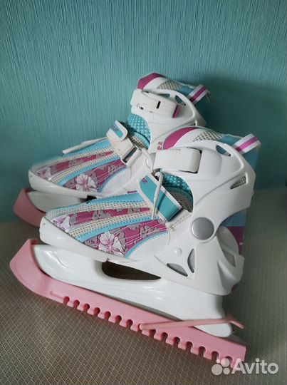 Коньки фигурные для девочки раздвижные Norway р.5