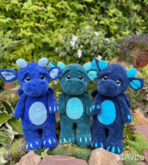 Мягкая игрушка динозавр