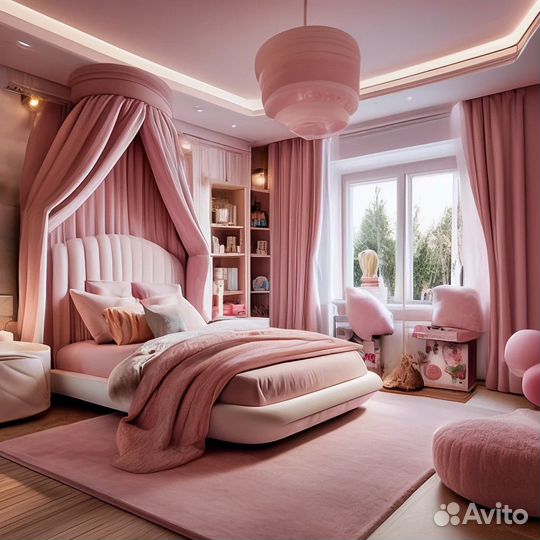 Пошив штор, установка карнизов, пошив покрывал