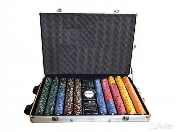 Набор для покера Casino Royale на 1000 фишек 61828