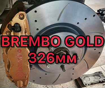 Тормозные диски субару subaru brembo gold
