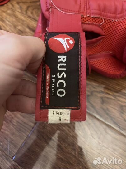 Боксерские перчатки детские 6 oz