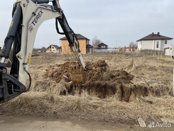 Укладка жби труб, чистка канав