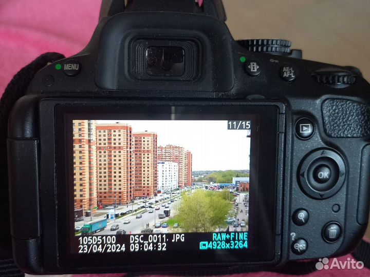 Зеркальный фотоаппарат Nikon D5100