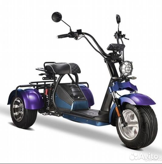 Трех колесный Электроскутер