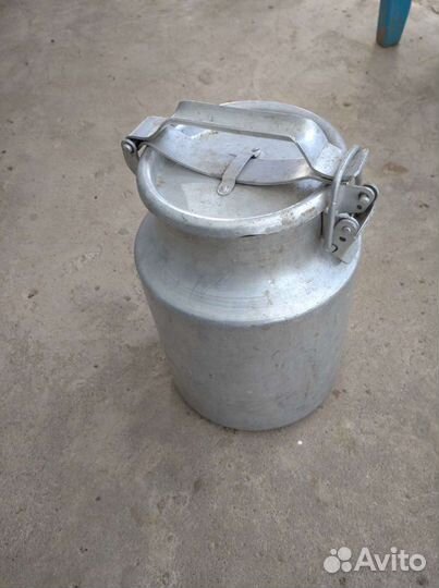 Фляга алюминиевая бидон 10 литров из СССР