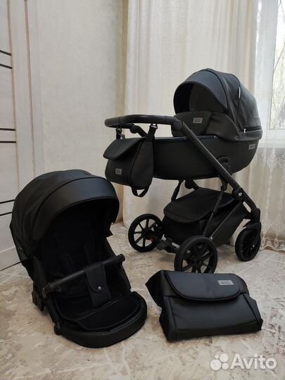 Коляска Rico basic montana 2в1. Экокожа