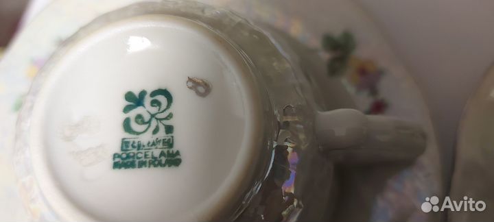 Кофейный сервиз фарфор Porcelana Польша врем СССР