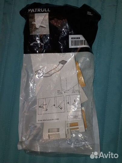 Дверной стоппер IKEA patrull, белый, 2 шт