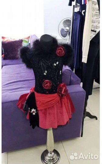 Костюм для фигурного катания 134 140