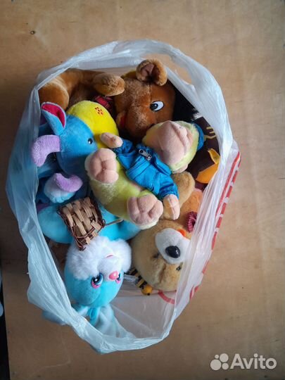 Мягкие игрушки пакетом