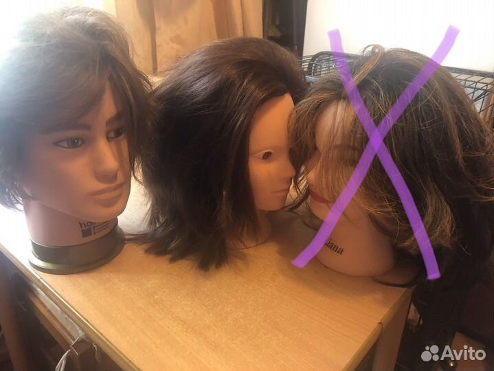 Учебная голова манекен